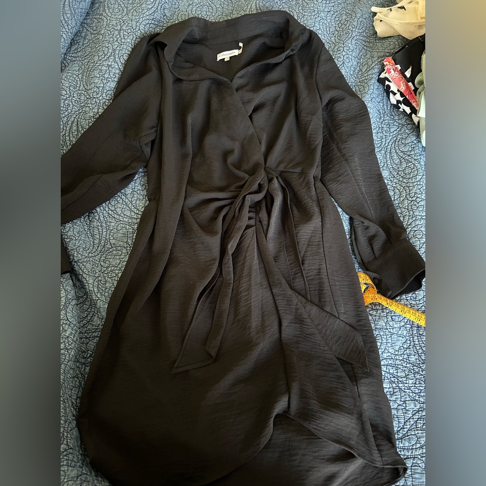 Calvin Klein Faux Wrap Dress, M